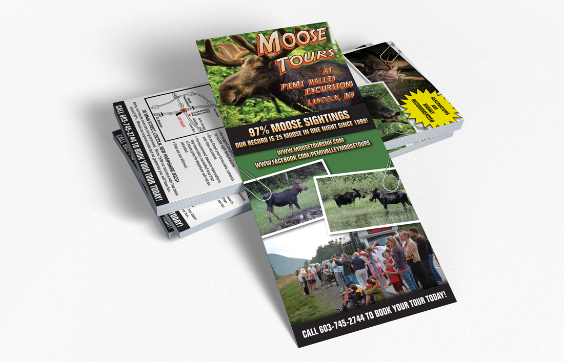 Contact DPi Graphics - Moose Tour Rack Card