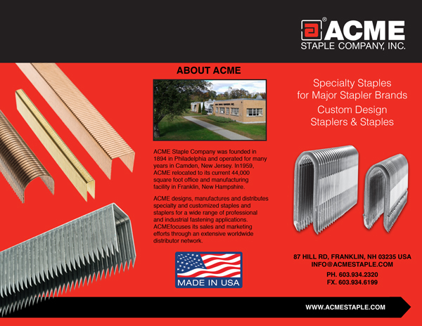 acme staple trifold - why good design is essential to your business