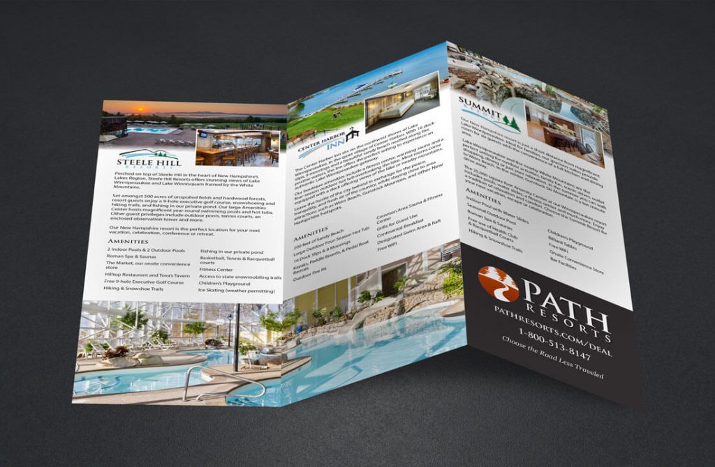 Path Resorts Trifold Brochure