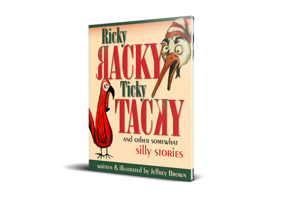 Ricky Racky Ticky Tacky Book Cover Design