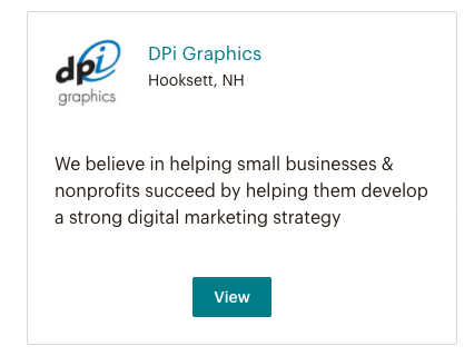 MailChimp Partner Experts Directory Listing for DPi Graphics